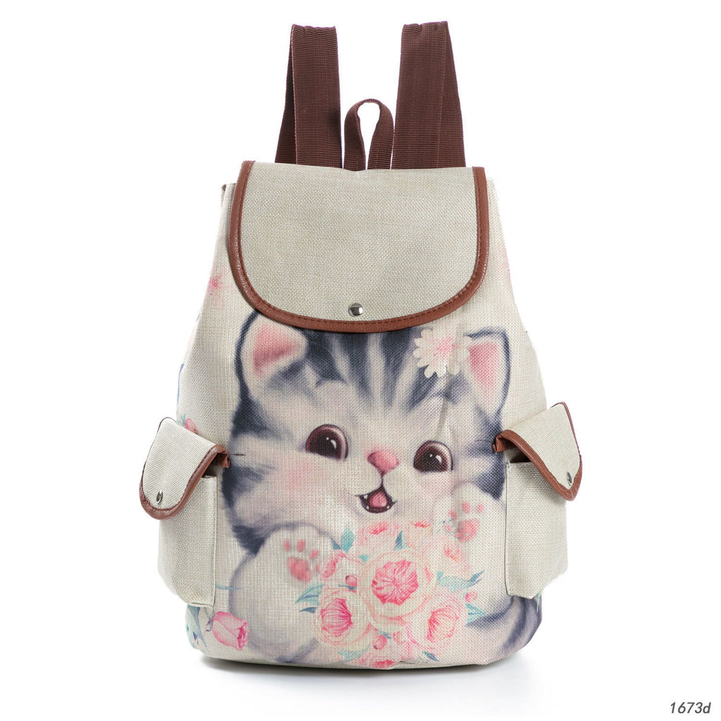 kawaii cat backpack