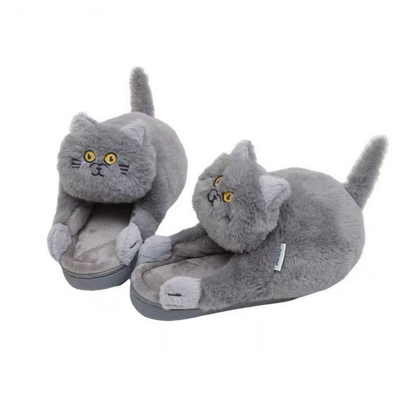 cat feet slippers