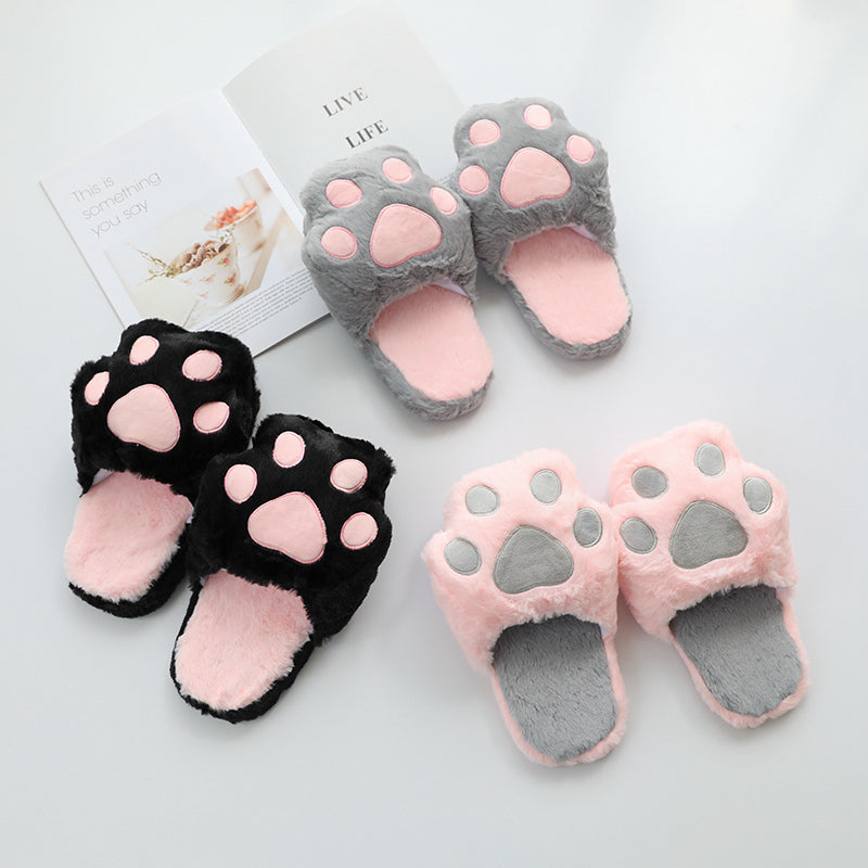 Kawaii Cat Claw Slippers