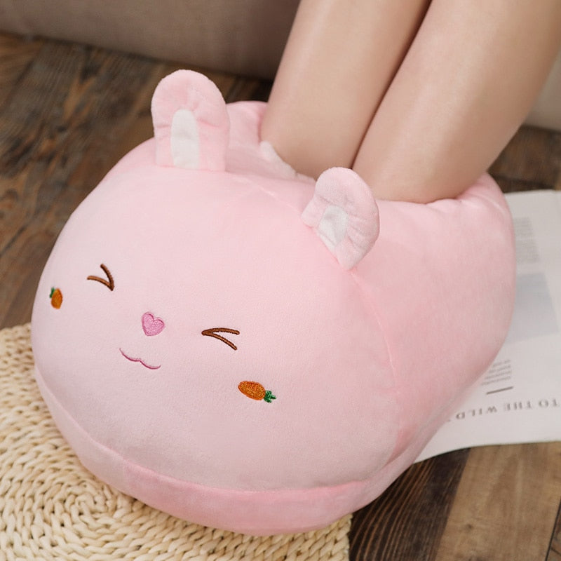 Kawaii Big Feet Warm Slippers