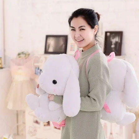 Bunny Plush Backpack