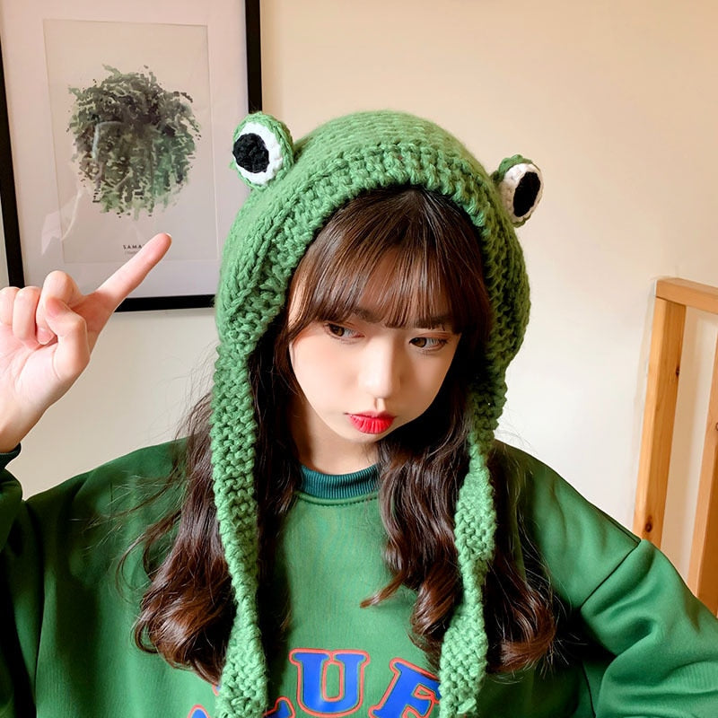 frog beanies