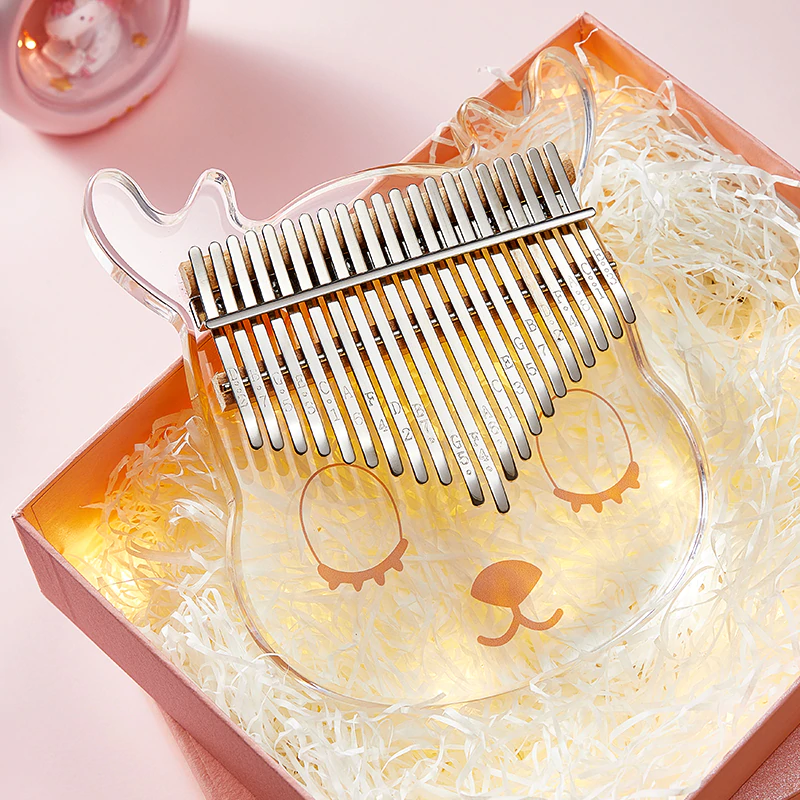 Kawaii Crystal Thumb Pianos