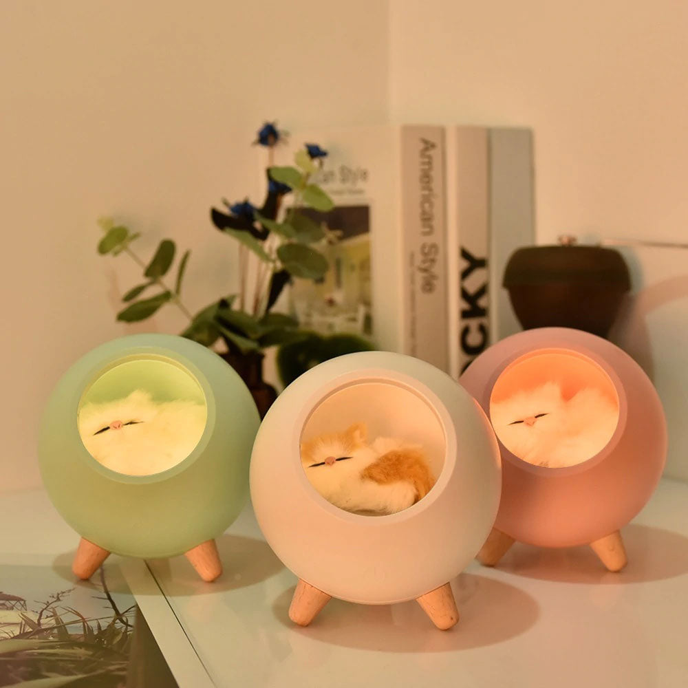 cat night lamp